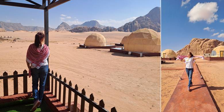 Wadi Rum, bubble šatori, lux smeštaj